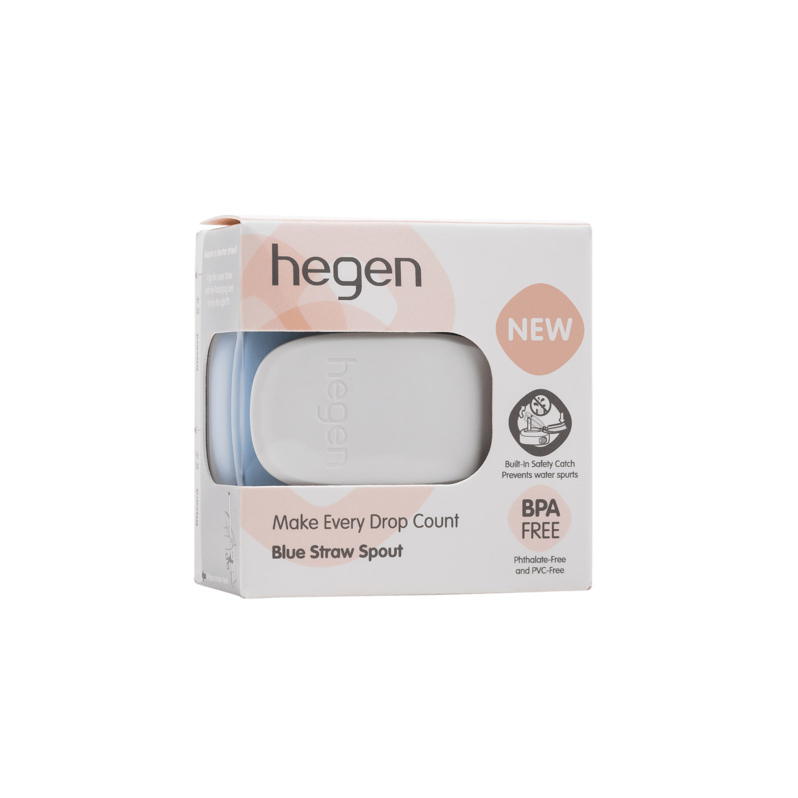 Hegen PCTO™ Straw Spout Blue