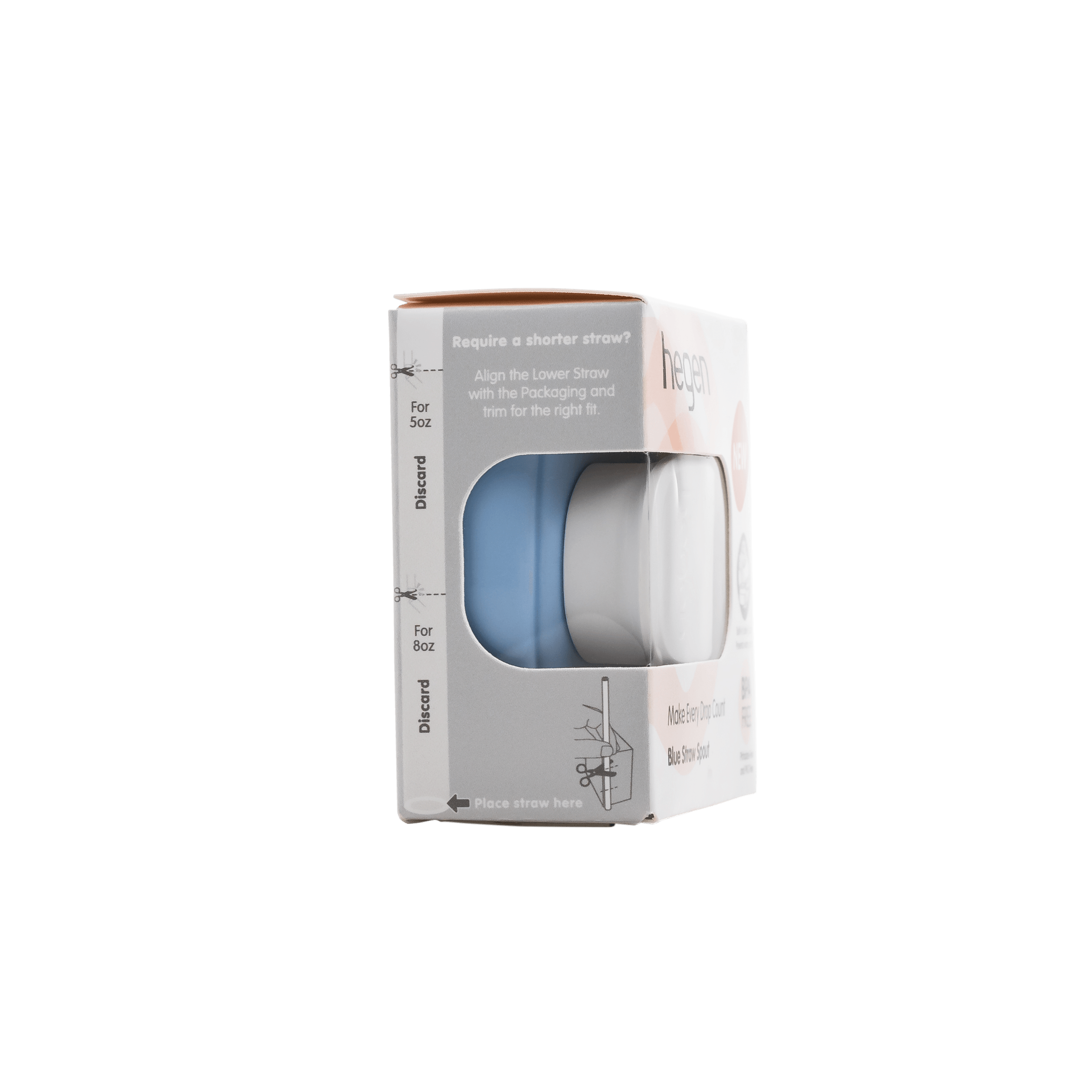 Hegen PCTO™ Straw Spout Blue
