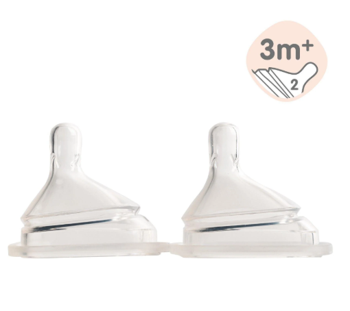 Hegen PCTO™ 240ml/8oz Feeding Bottle PPSU, 2-Pack AUBURN with 2x Medium Flow Teats (3 to 6 months)