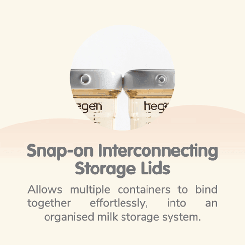 Hegen PCTO™ Breast Milk Storage Lid Blue - Hegen