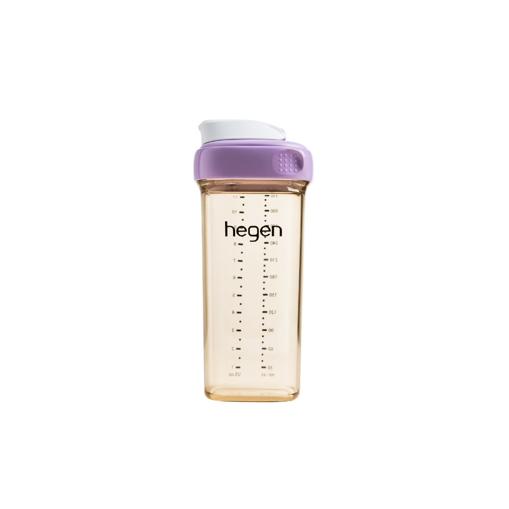 Hegen PCTO™ 330ml/11oz Drinking Bottle PPSU Purple (24 months and above) - Hegen