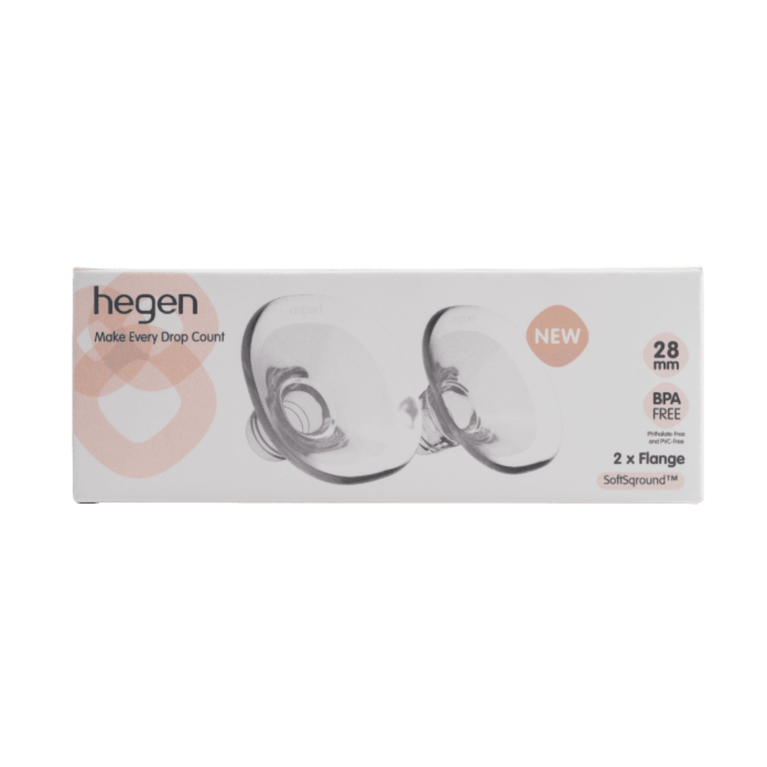 Hegen Flange (SoftSqround™) 28mm (2-Pack)