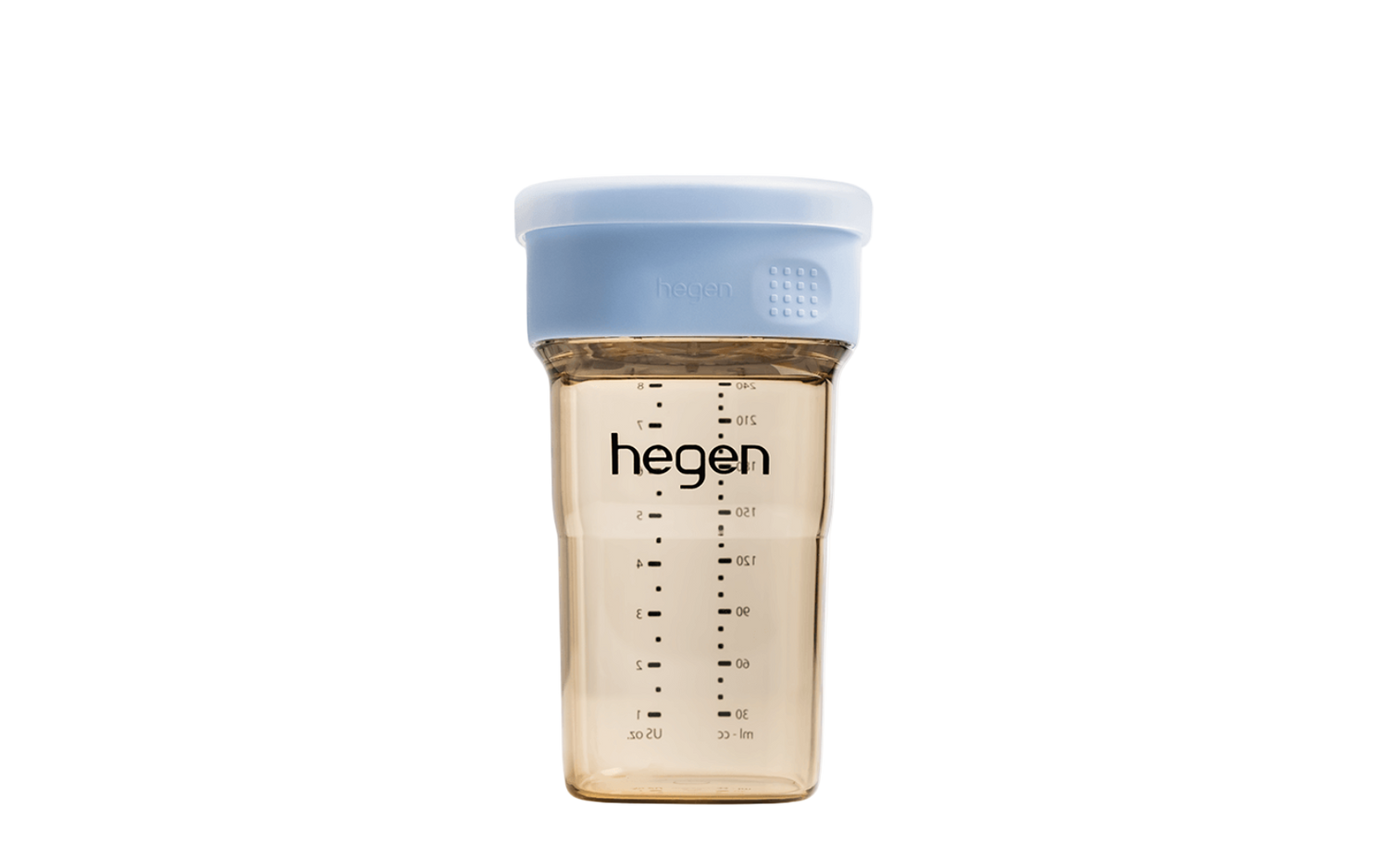 Hegen PCTO 240ml/8oz All-Rounder Cup PPSU in blue color with the brand logo visible on the product.