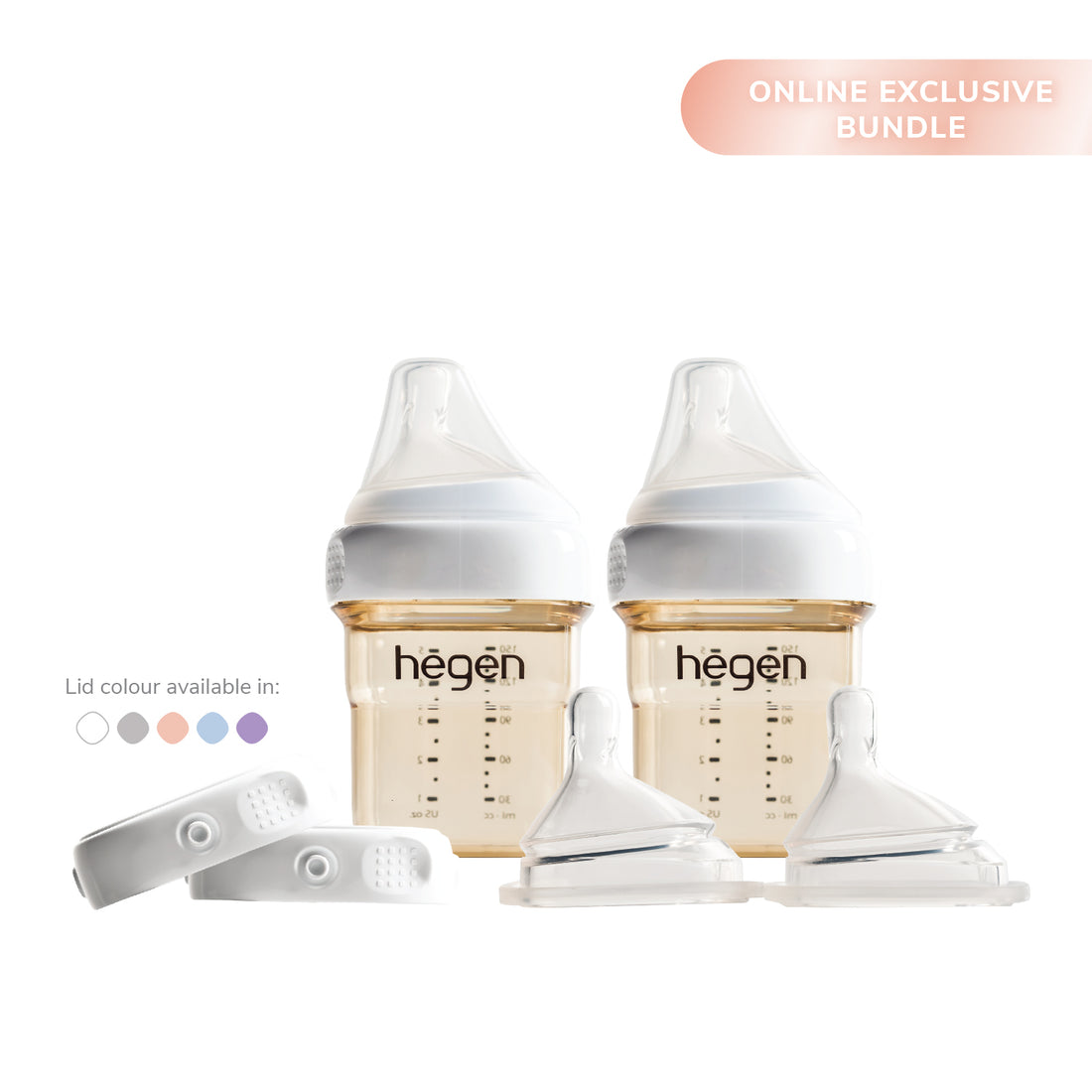 Hegen Newborn Bottle Set