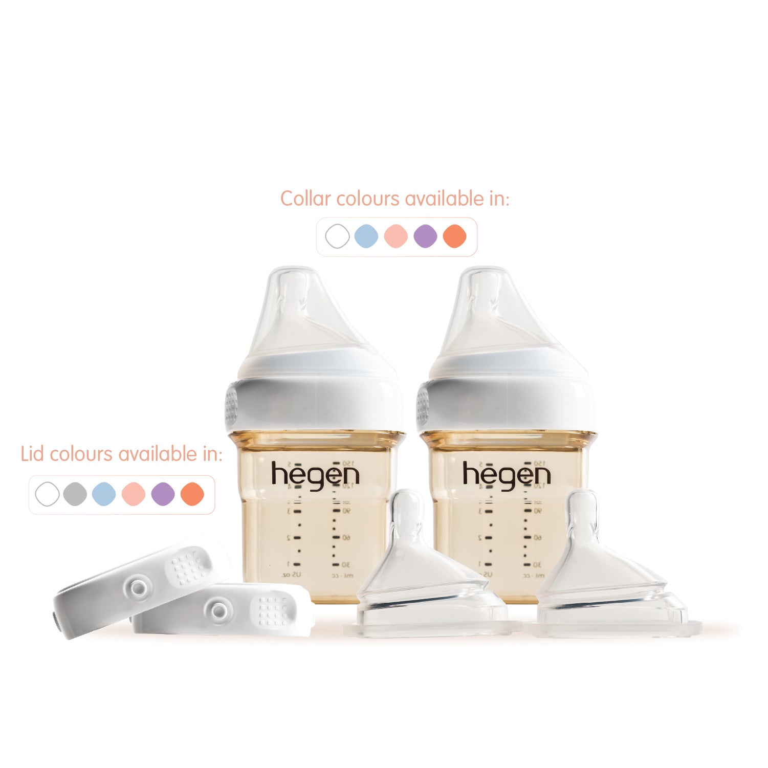 Hegen Newborn Bottle Set
