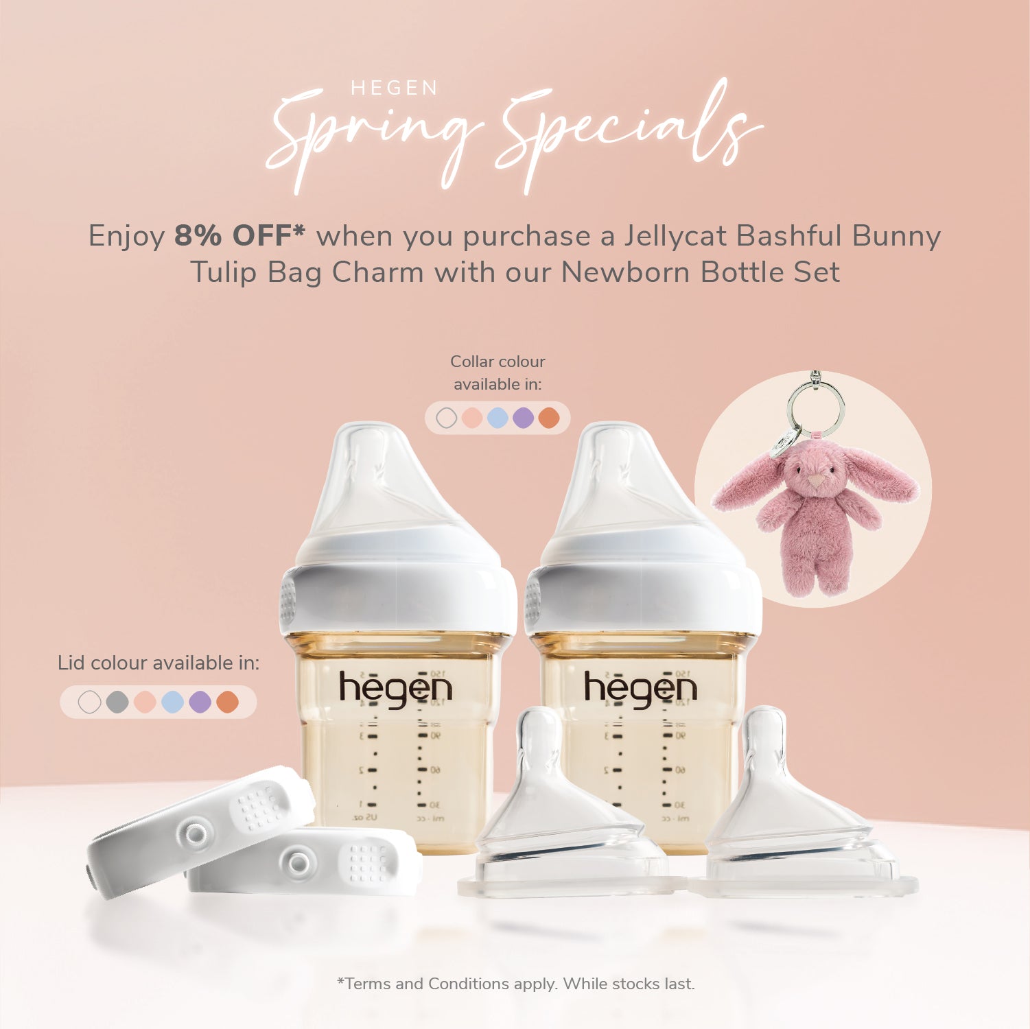 Hegen Newborn Bottle Set