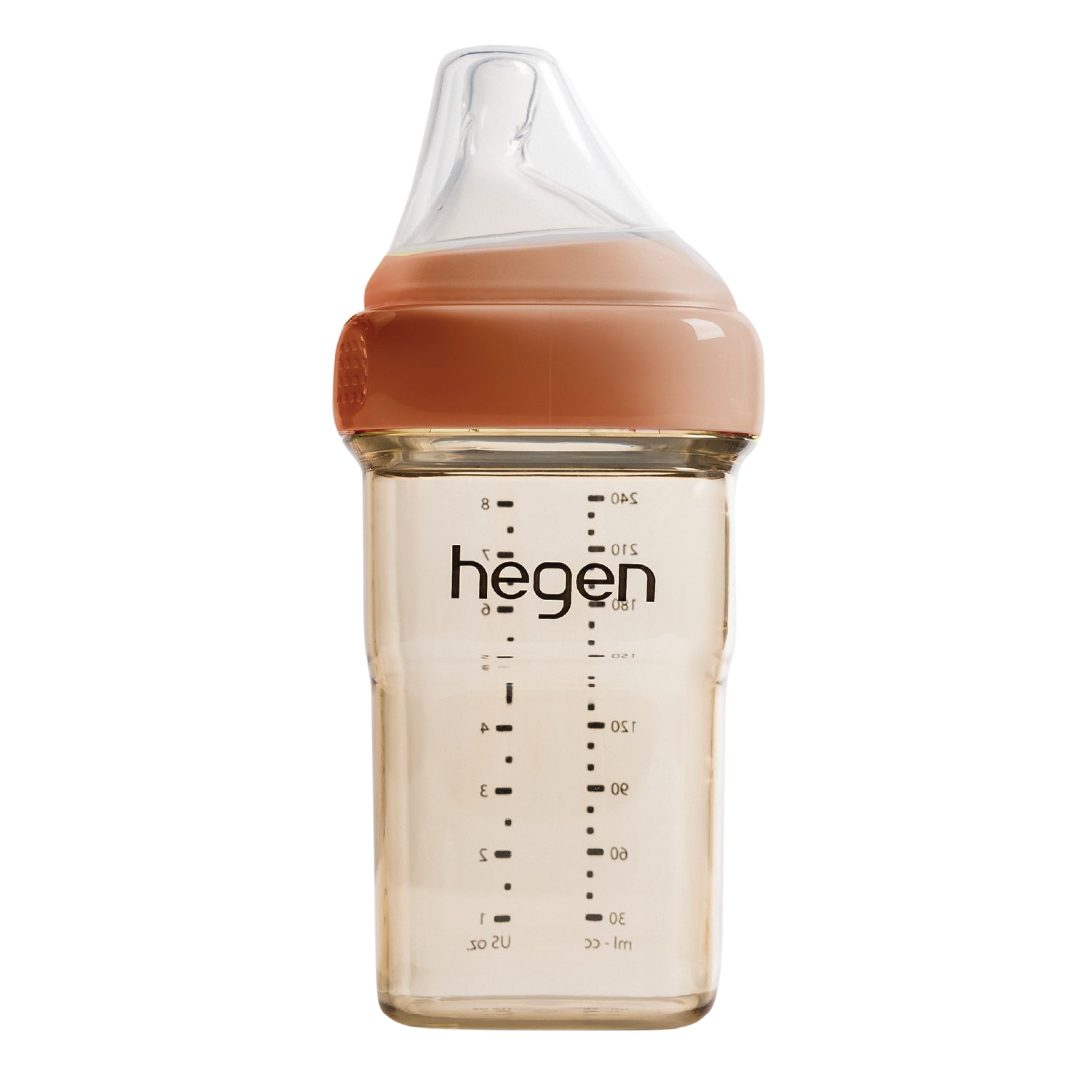 Hegen PCTO™ 240ml/8oz Feeding Bottle PPSU Auburn (3 to 6 months)