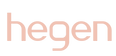 hegen pink logo with transparent background