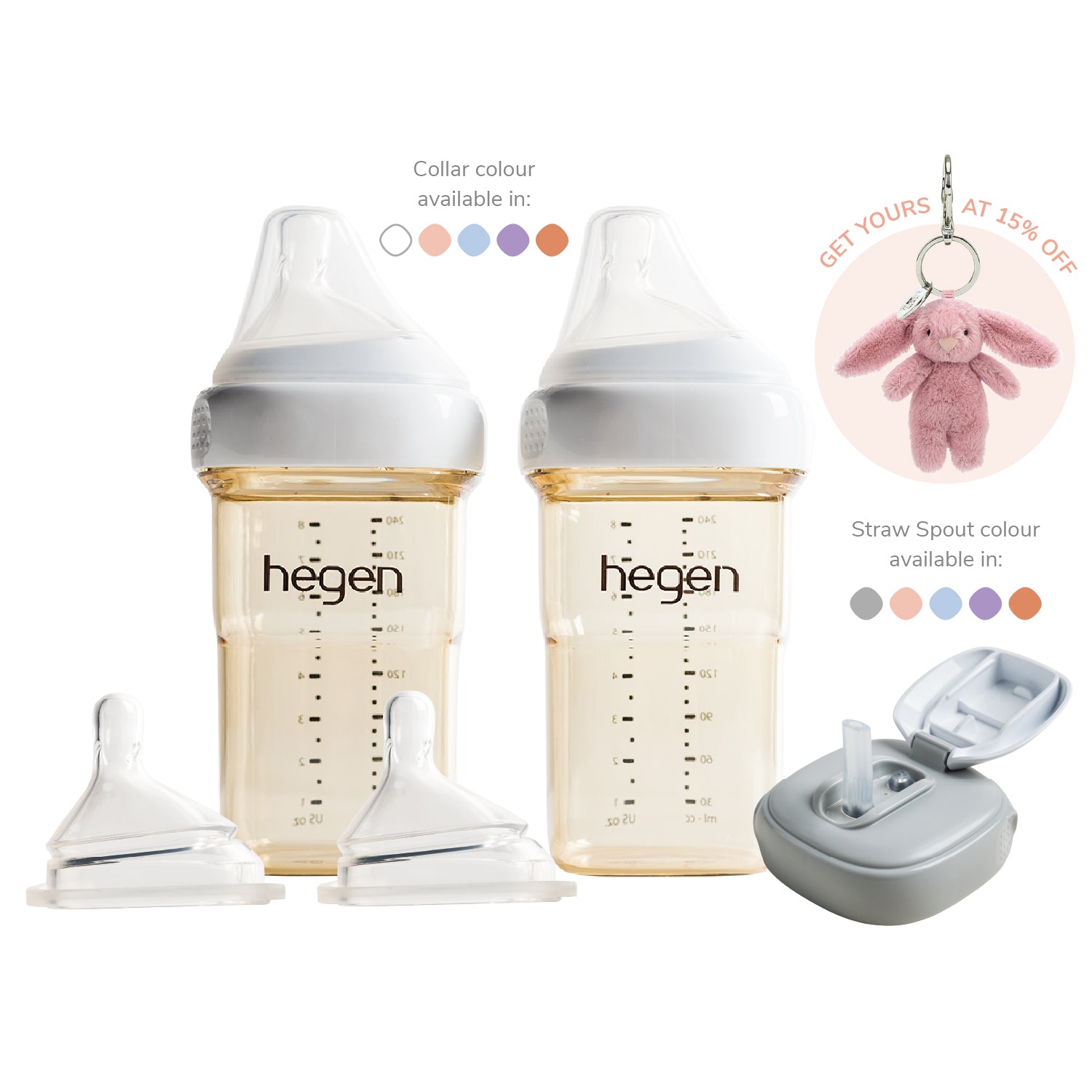 Hegen Infant Bottle Set