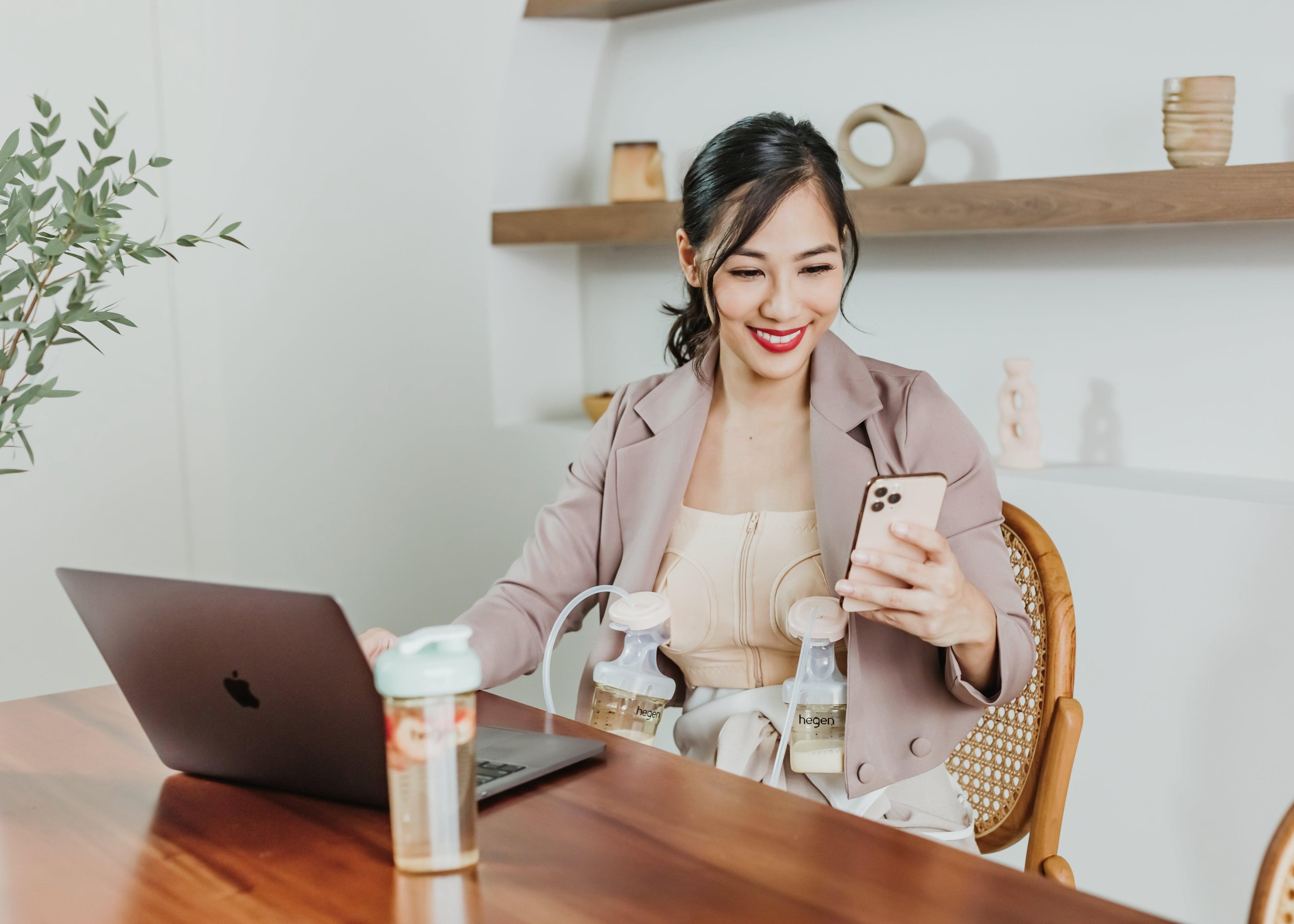 How to set up a cosy pumping corner in your home or office - Hegen