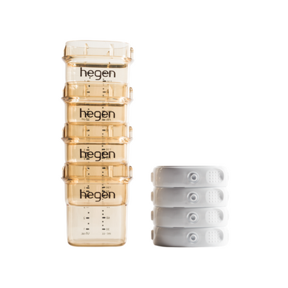 Hegen PCTO™ 150ml/5oz Breast Milk Storage PPSU, 4-Pack