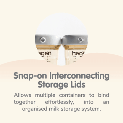Hegen PCTO™ Breast Milk Storage Lid Blue - Hegen