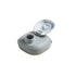 A grey Hegen PCTO Spout attached to a bottle, designed for easy drinking.