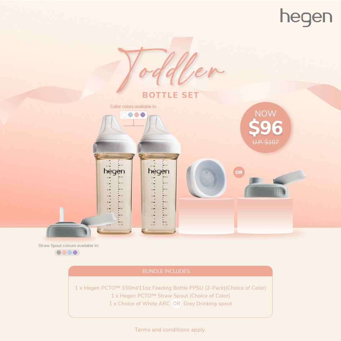 Toddler Bottle Set