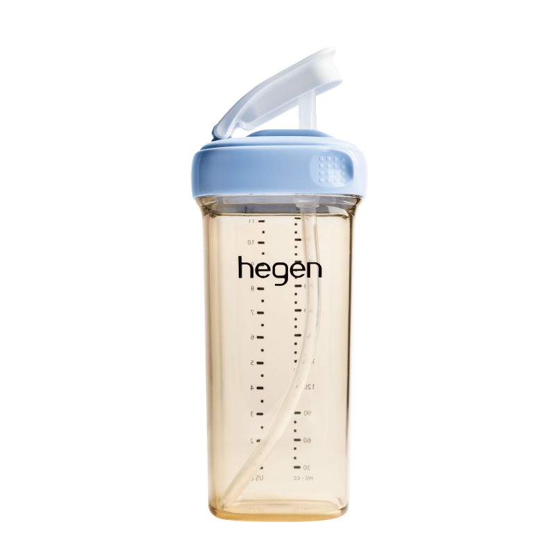 Hegen PCTO™ 330ml/11oz Straw Cup PPSU Blue (9 months and above)