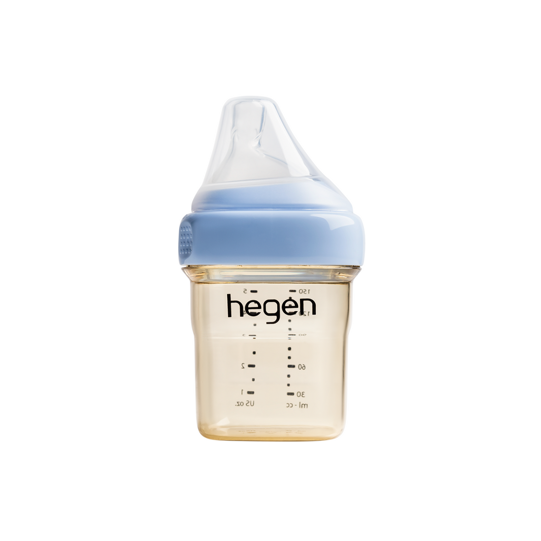 Hegen PCTO™ 150ml/5oz Feeding Bottle PPSU BLUE with Slow Flow Teat (1 to 3 months)