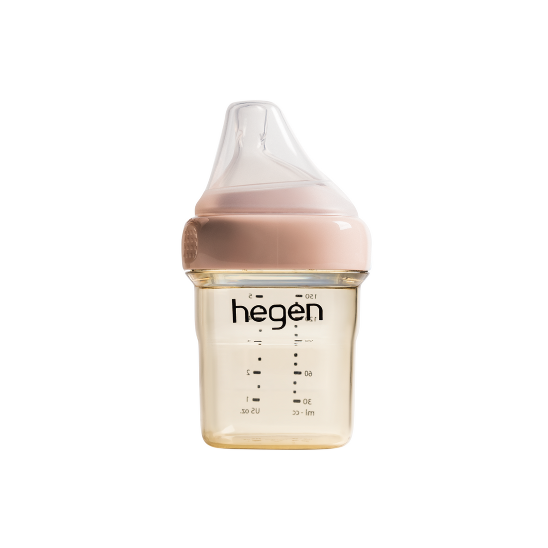 Hegen PCTO™ 150ml/5oz Feeding Bottle PPSU PINK with Slow Flow Teat (1 to 3 months)