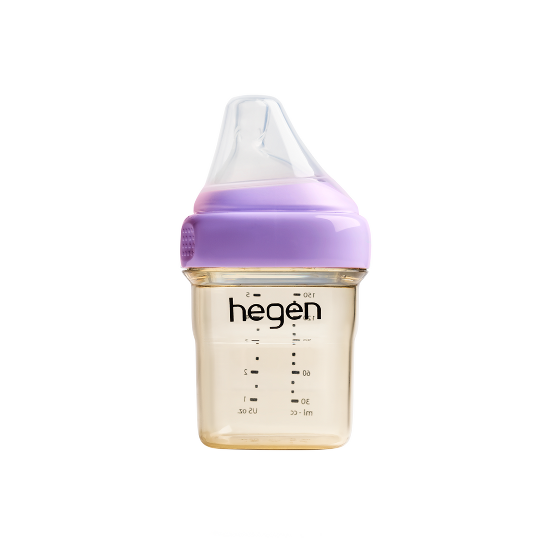 Hegen PCTO™ 150ml/5oz Feeding Bottle PPSU PURPLE with Slow Flow Teat (1 to 3 months)