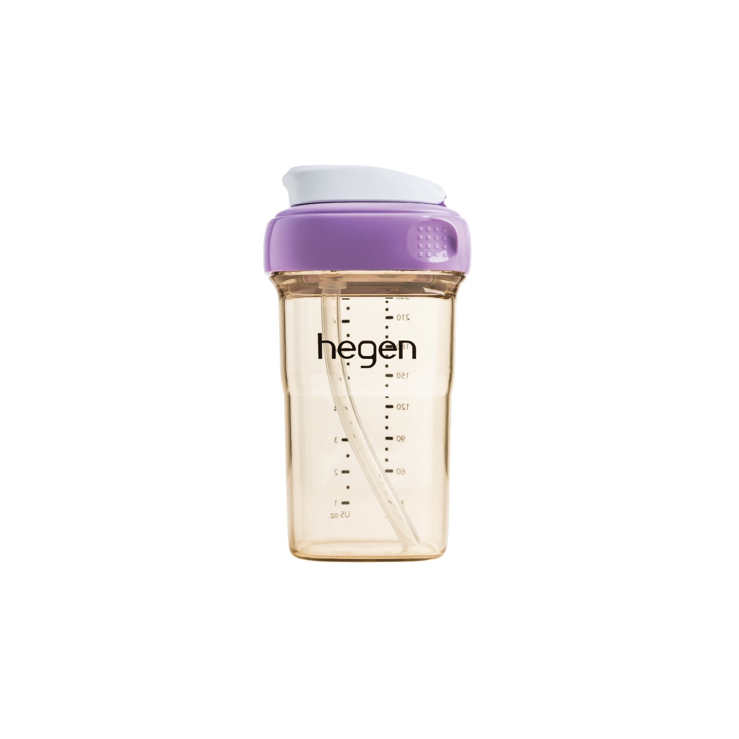 Hegen PCTO™ 240ml/8oz Straw Cup PPSU Purple (Slow Flow)