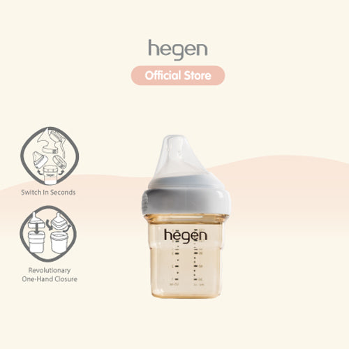 Hegen Express Store Feed Starter Bundle (Breast Pump &amp; Feeding Bottles) suitable for newborn