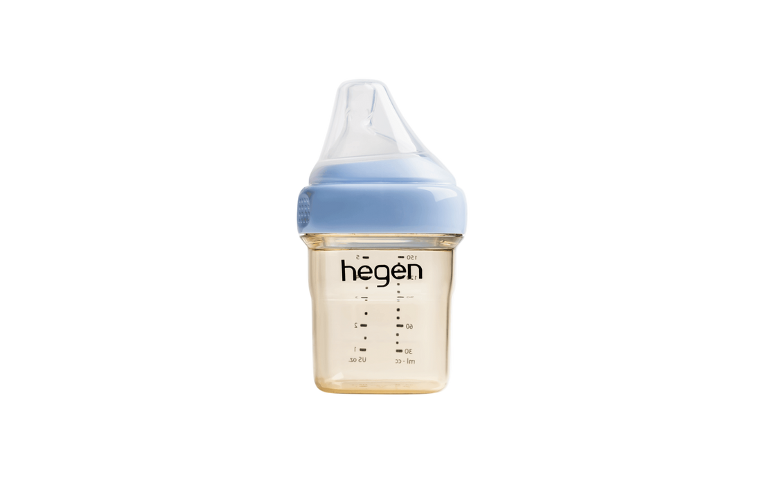 Hegen PCTO™ 150ml/5oz Feeding Bottle PPSU BLUE with Slow Flow Teat (1 to 3 months) - Hegen