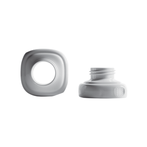 Two Hegen PCTO Standard Neck Adapters, with a standard neck connection, against a white background.