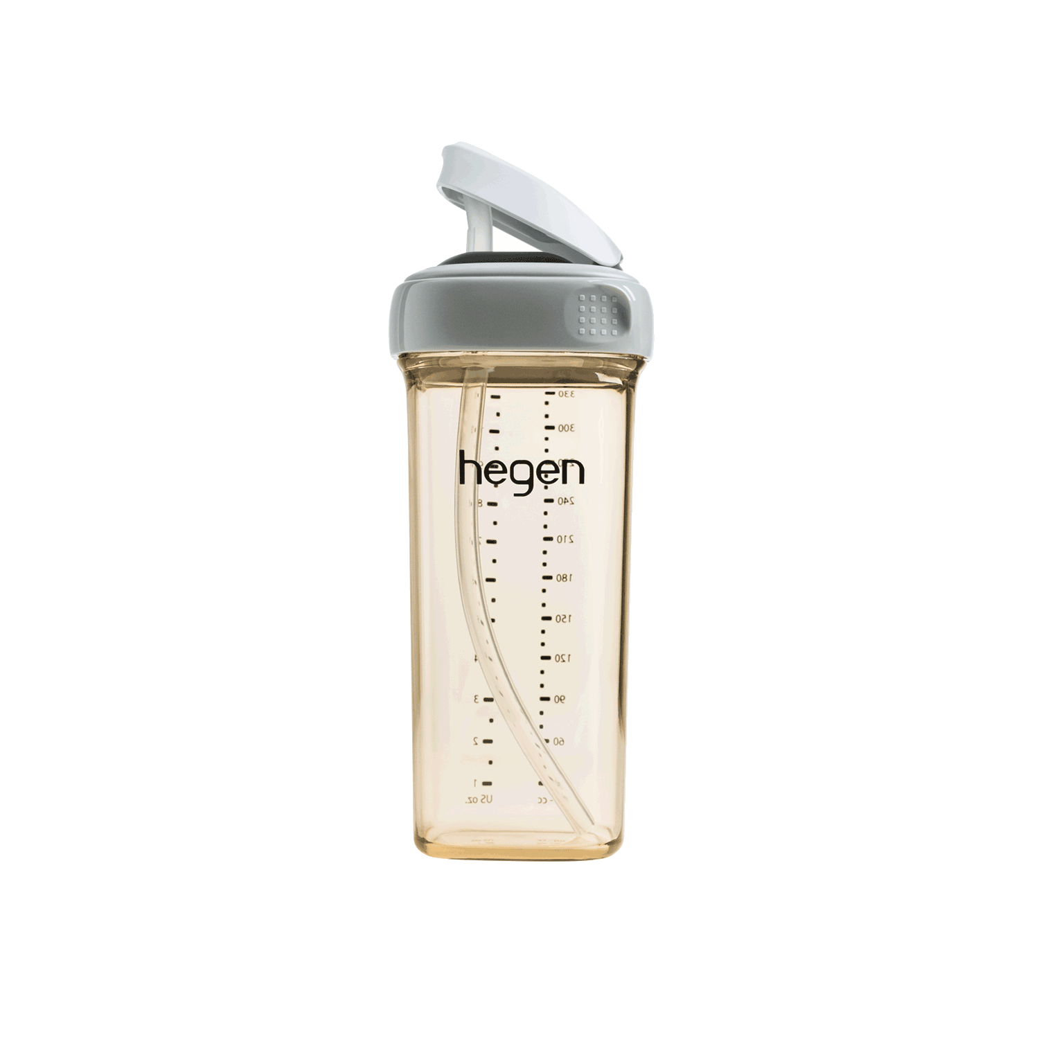 Hegen PCTO™ 330ml/11oz Straw Cup PPSU Grey (9 months and above)