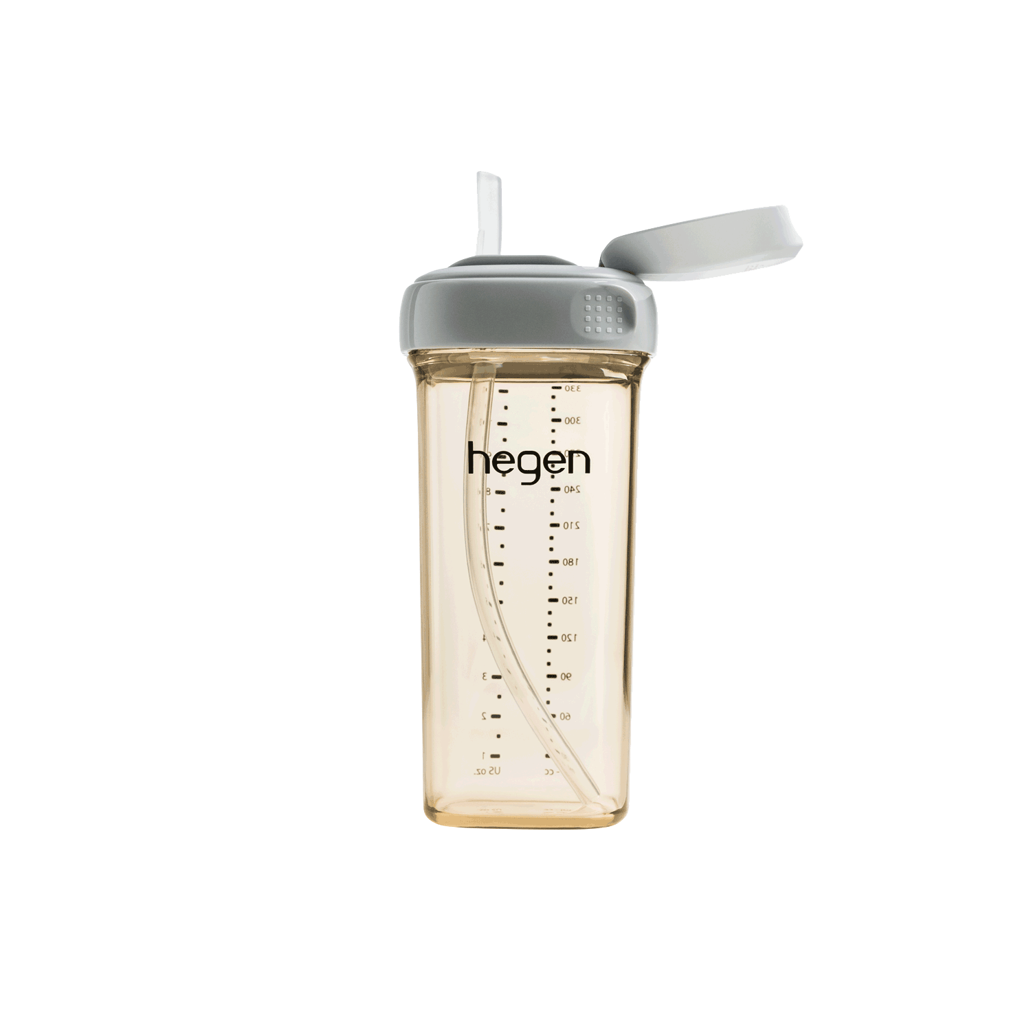 Hegen PCTO™ 330ml/11oz Straw Cup PPSU Grey (9 months and above)
