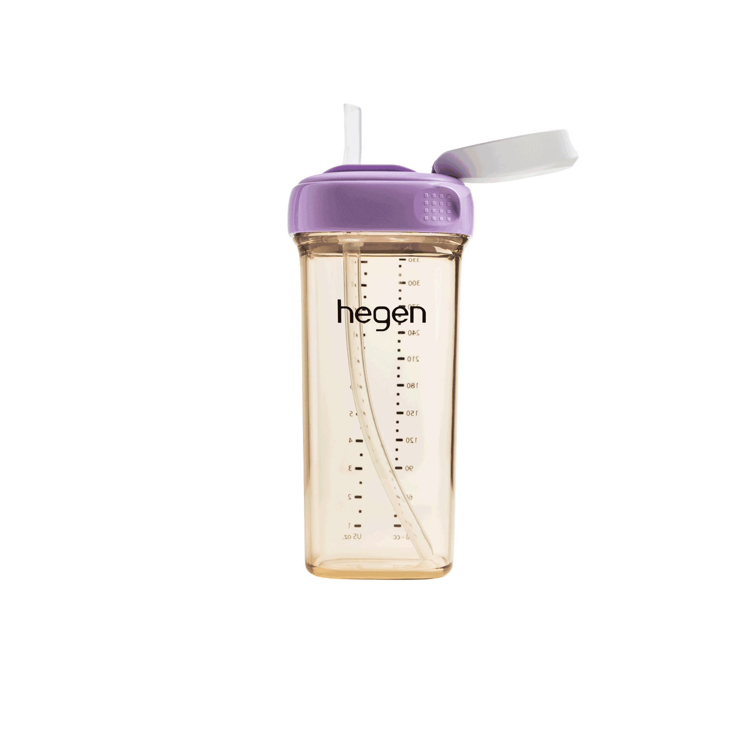 Hegen PCTO™ 330ml/11oz Straw Cup PPSU Purple (9 months and above)