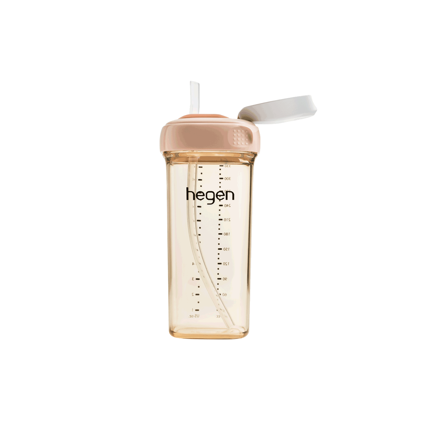 Hegen PCTO™ 330ml/11oz Straw Cup PPSU Pink (9 months and above)