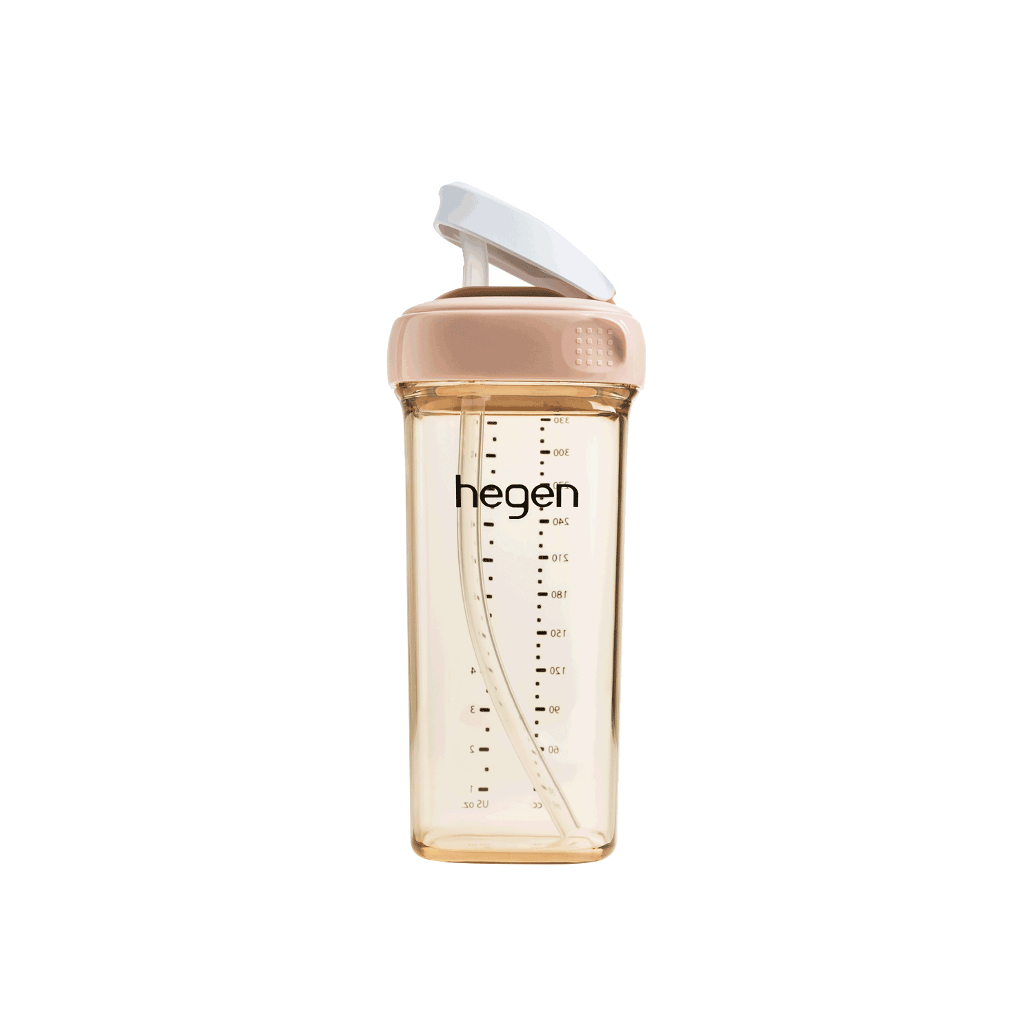 Hegen PCTO™ 330ml/11oz Straw Cup PPSU Pink (9 months and above)