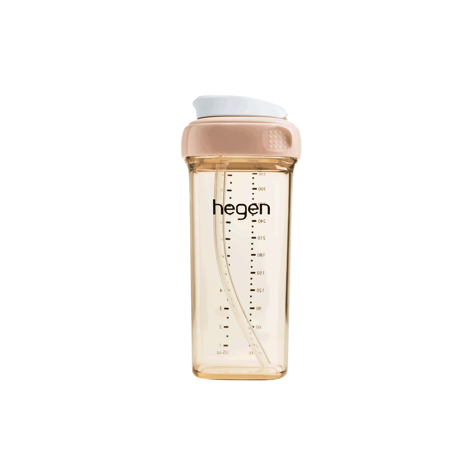Hegen PCTO™ 330ml/11oz Straw Cup PPSU Pink (9 months and above)