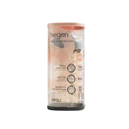Hegen PCTO™ 330ml/11oz Straw Cup PPSU Grey (9 months and above)