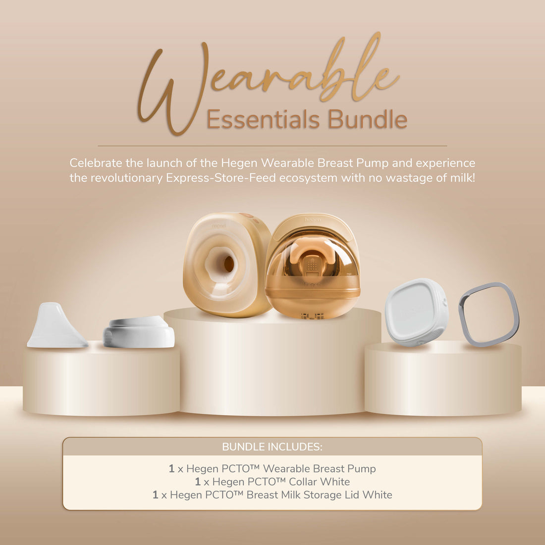 [Preorder] Hegen PCTO™ Wearable Breast Pump (SG Exclusive)