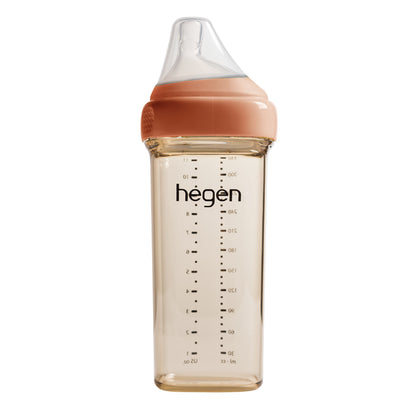 Hegen PCTO™ 330ml/11oz Feeding Bottle PPSU AUBURN with Fast Flow Teat (6 months and beyond)