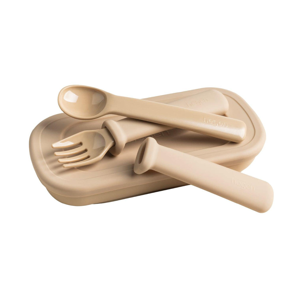 Multi-stage Fork and Spoon PPSU with Case Taupe