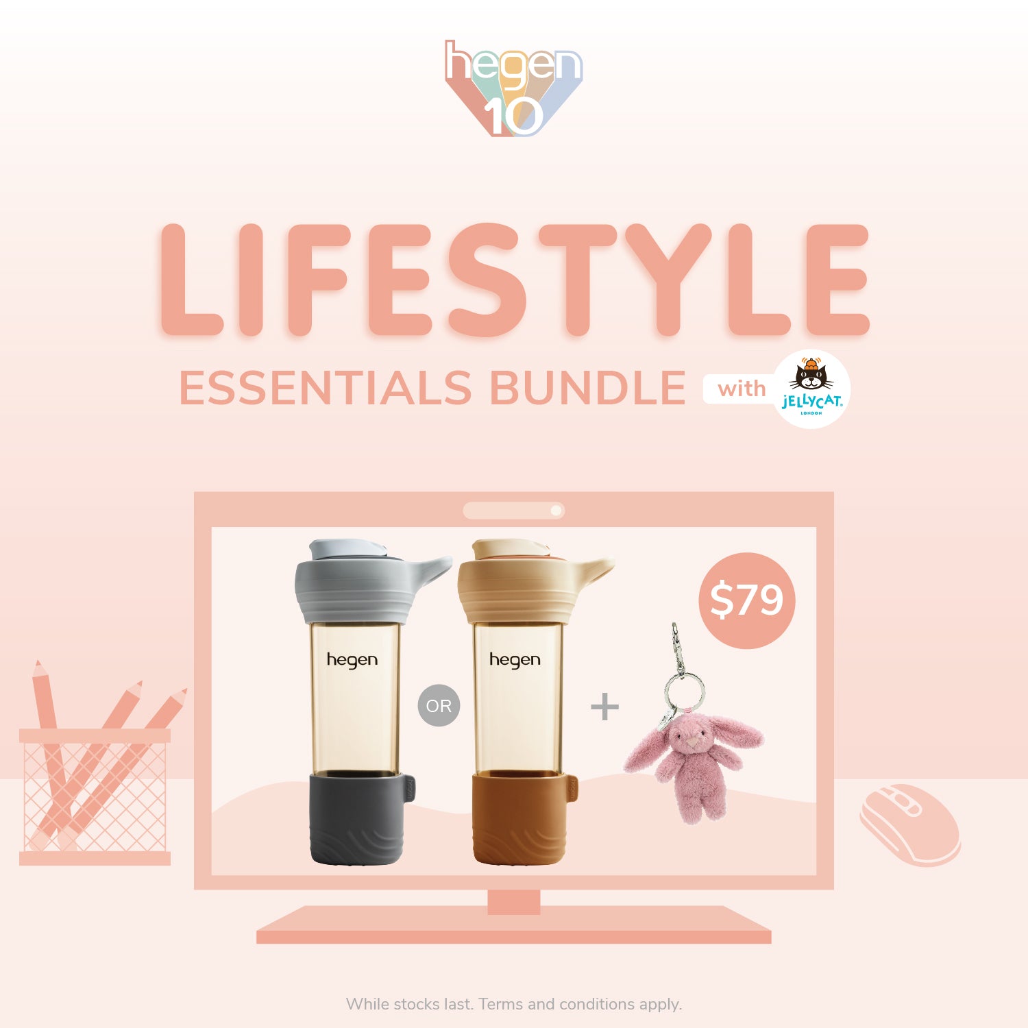 Lifestyle Essentials Bundle with Jellycat
