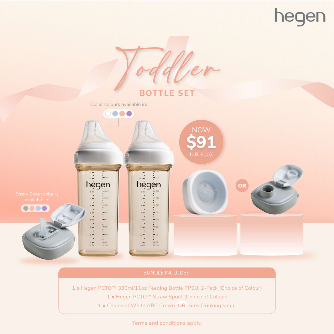 Toddler Bottle Set