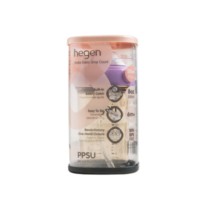 Hegen PCTO™ 240ml/8oz Straw Cup PPSU Purple (Slow Flow)