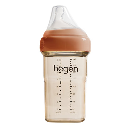 Hegen PCTO™ 240ml/8oz Feeding Bottle PPSU Auburn (3 to 6 months)