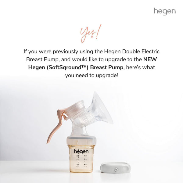 Hegen Double Electric Breast Pump (SoftSqround™) Upgrade Kit Bundle - Hegen