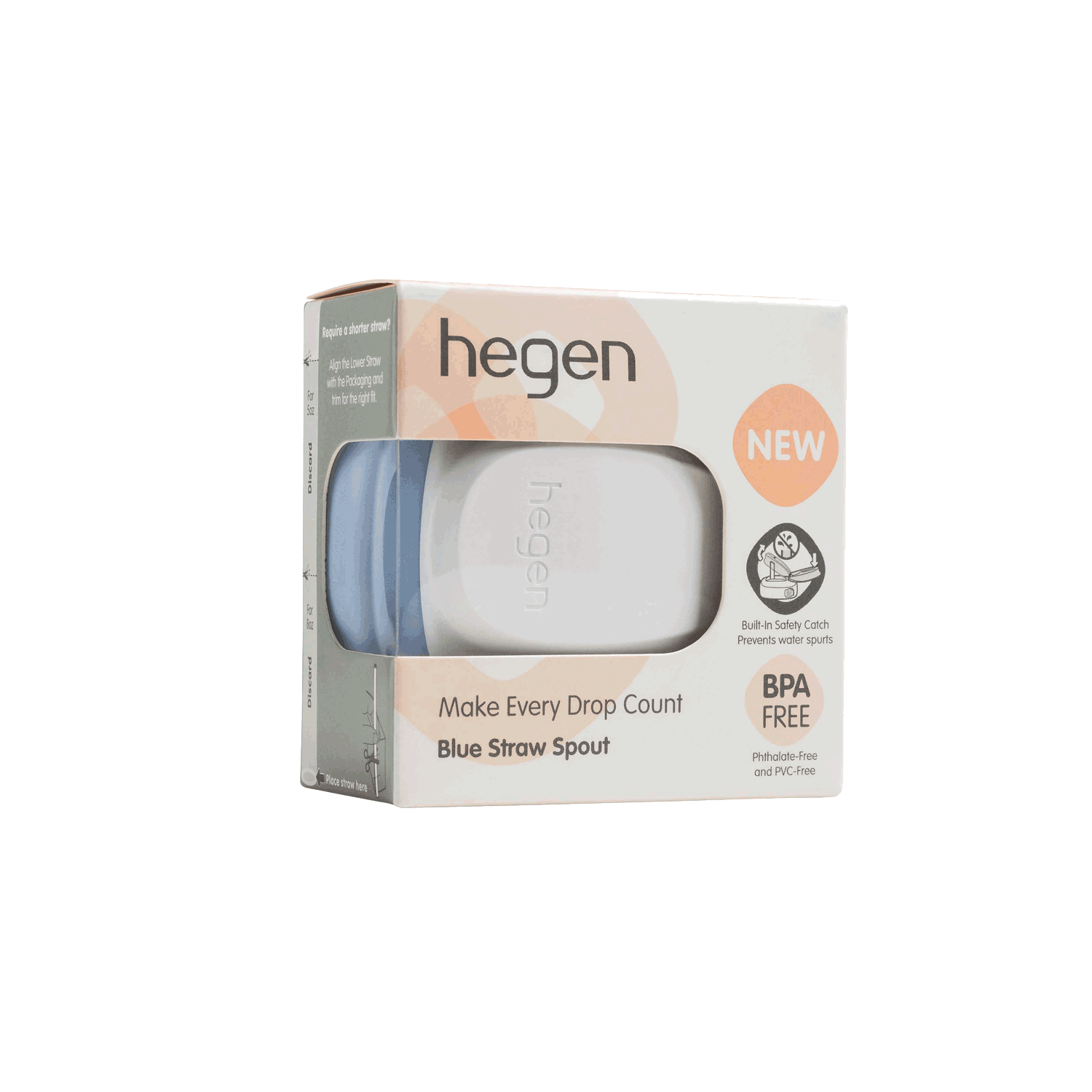 Hegen PCTO™ Straw Spout Blue