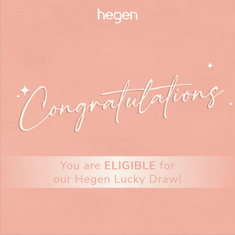 Hegen Raffle Draw Entry - Hegen