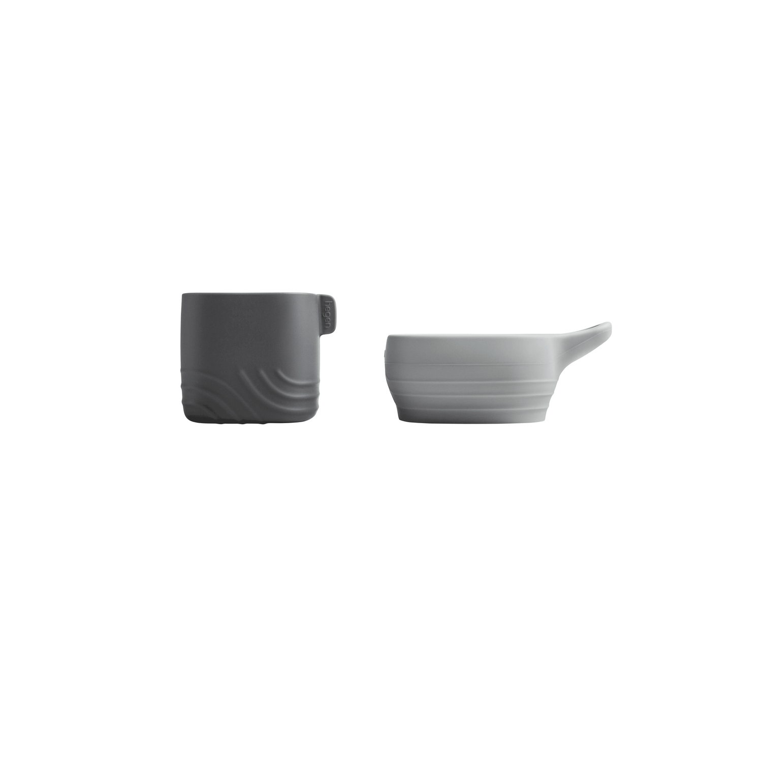 Hegen PCTO™ 450ml/15oz Lifestyle Bottle PPSU Slate Grey with Loop and Boot