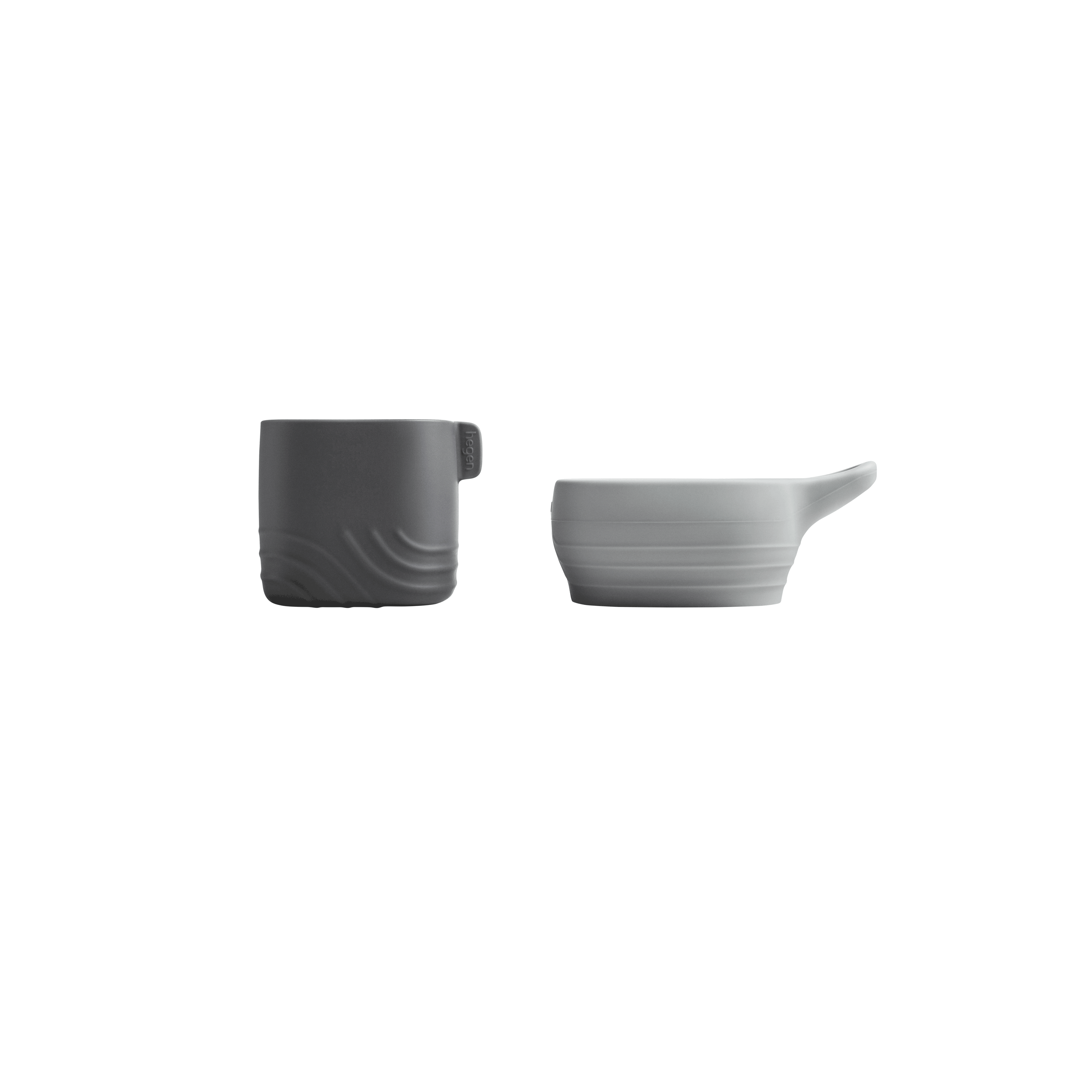 Hegen PCTO™ 450ml/15oz Lifestyle Bottle PPSU Slate Grey with Loop and Boot