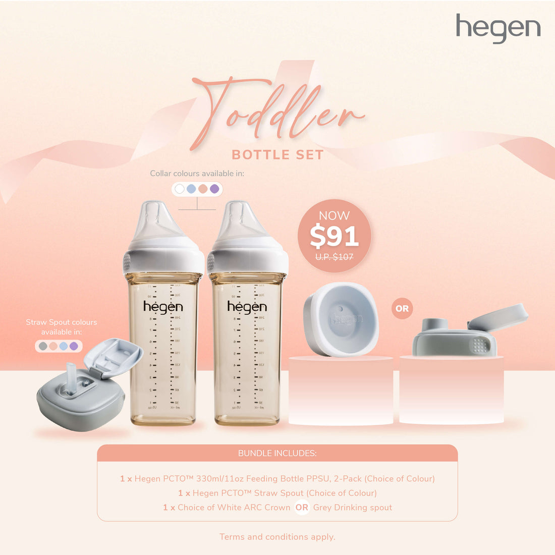 Toddler Bottle Set
