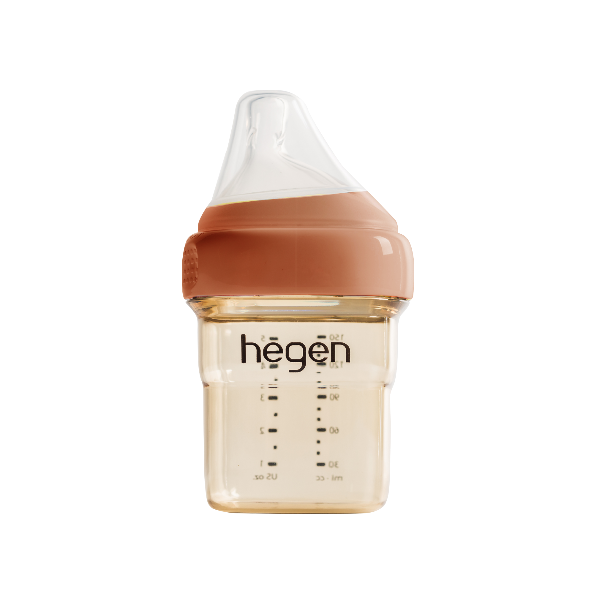 Hegen PCTO™ 150ml/5oz Feeding Bottle PPSU AUBURN with Slow Flow Teat (1 to 3 months)
