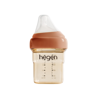 Hegen PCTO™ 150ml/5oz Feeding Bottle PPSU AUBURN with Slow Flow Teat (1 to 3 months)