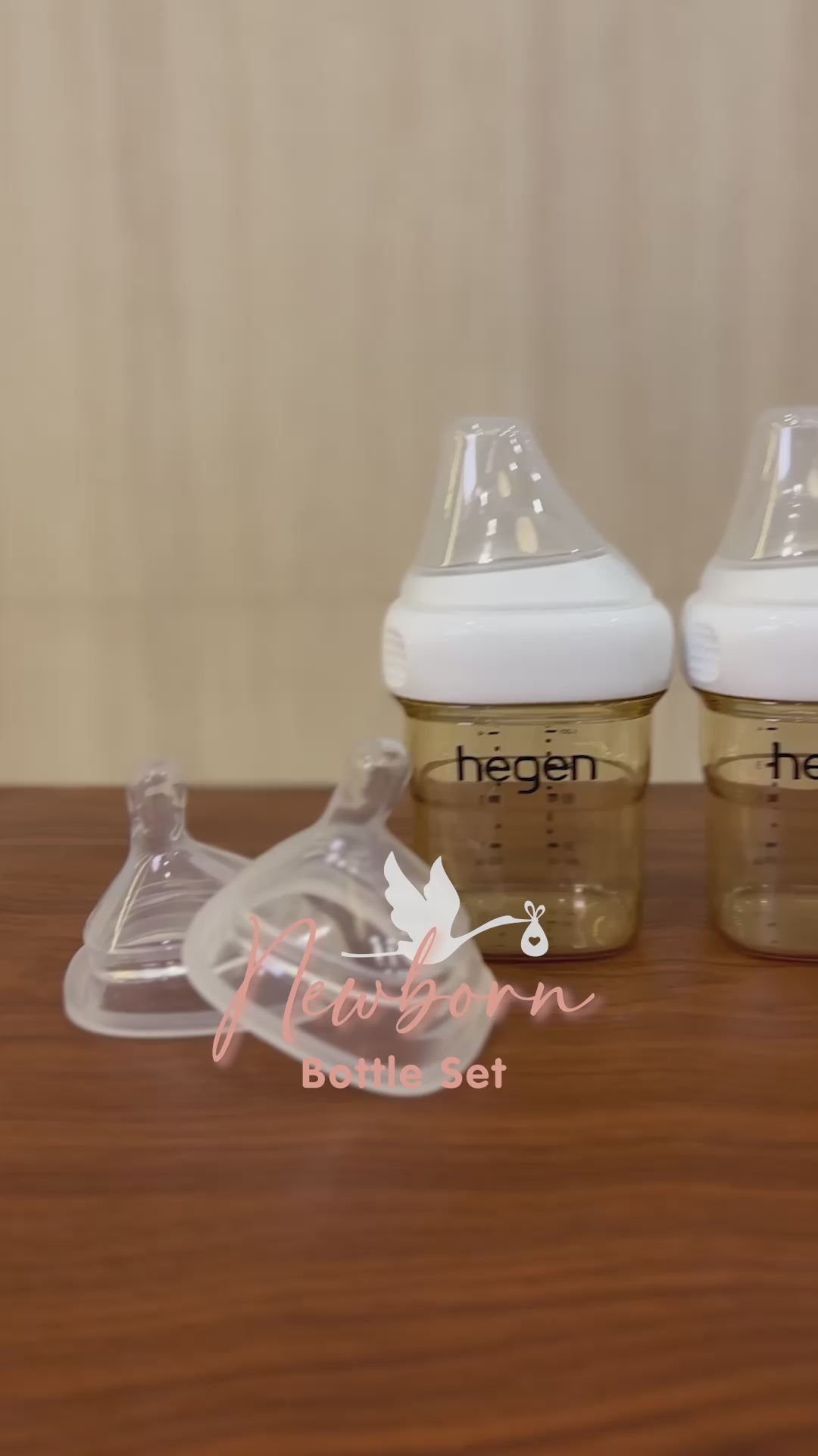 Hegen Newborn Bottle Set