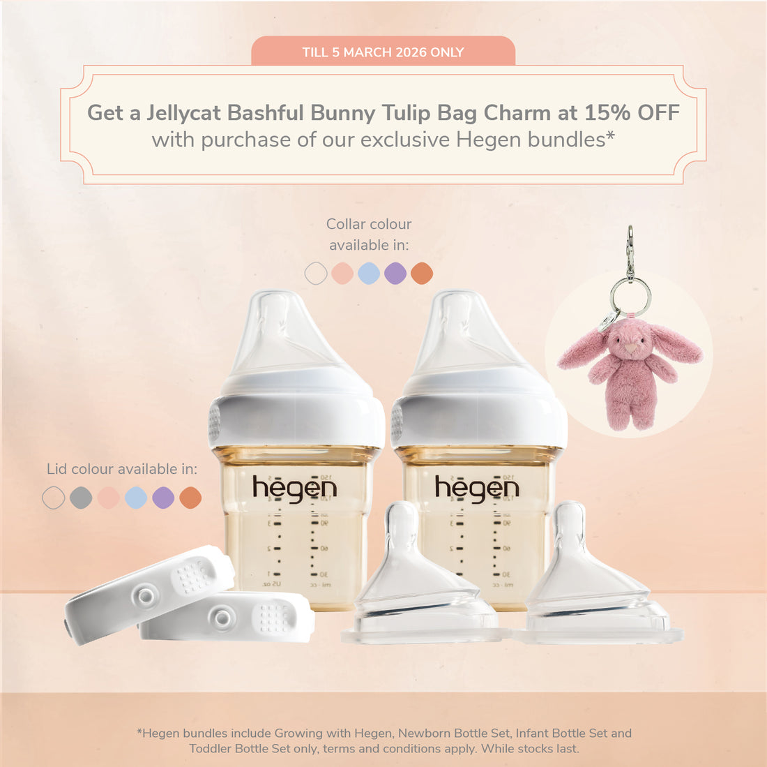Hegen Newborn Bottle Set